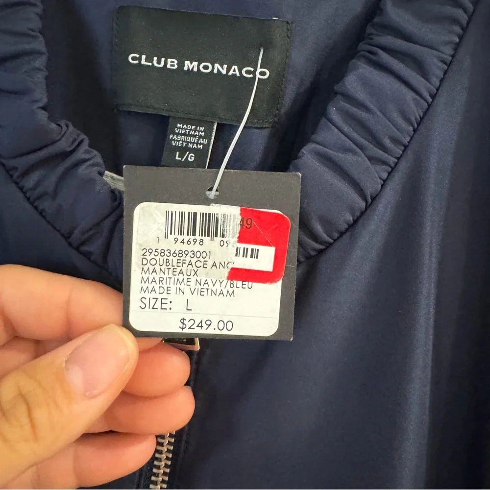 {Club Monacco} Double-Face Anorak Jacket - Picture 7 of 11